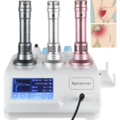 Shockwave Therapy Machine ED Erectile Muscle Pain Relief Touch Screen Shock Wave Care Strain Rehabilitation Massager 100-240V
