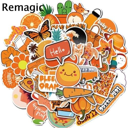 50pcs Funny colorful cute Scrapbooking Stickers Packs Waterproof Skateboard Luggage Guitar Graffiti Kid Toy decals pasters gifts