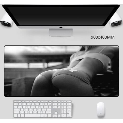 Big Ass sexy picture Mouse Pads HD Pattern Large Computer desktop pads Gaming XXL profession mat to Mice Keyboard Table Mat