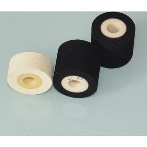 Black Diameter 36mm Height 32mm expiry date stamping printing coding machine hot ink roll for HZ 100 coding machine