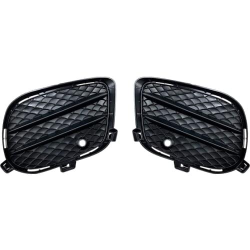 For Mercedes Benz GLE GLS GLE Coupe Class W166 X166 C292 AMG Front Bumper Fog Light Grills Accessories Car Styling