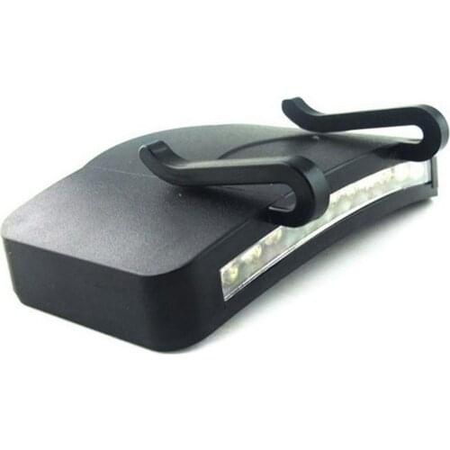 Fishing Light 11 LED Clip-On Caplight Outdoor Caplights Hiking Lamp Repair Light Cycling Camping Car Night Cap White J7A5
