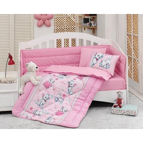 Cotton Box Baby Bedding Set, Baby Room Decor, Gifts, Quilt, Bed Sheets, Pillow Cases are manufactured in Turkey Miyav