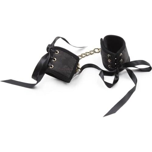 Leather Handcuffs Couples Toys Sex Toys Hands And Handcuffs Set Sex Products