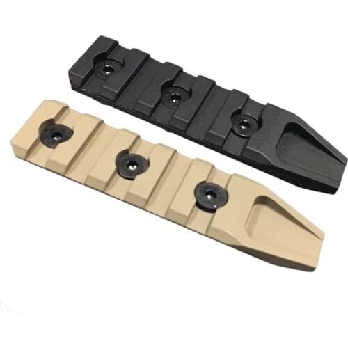 2017 New KeyMod 5 Slot Rail For URX 4.0 Handguard Rail Tactical Mount Rail Airsoft Install Scope Mount Free Shipping