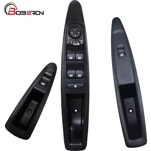Car Electric Window Switch Window Regulator Control Switch Rearview Mirror Button with Panel For Citroen C4 2004-2011