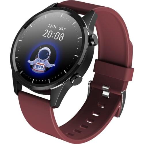 Smart Watch1.28 inch Full Touch Fitness Tracker Pressure Monitor IP67 Waterproof Sport Heart Rate Watch Men Women Smart Watch