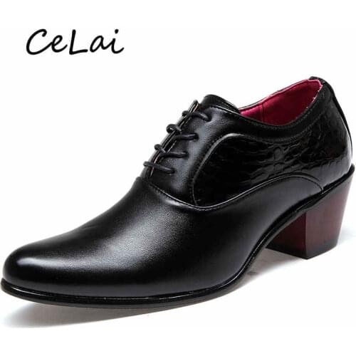 High Quality Mens Luxury Brand Shoes High Heels Men Wedding Shoes Non-slip Mens Dress Shoes 2021 Classic Designer Sneakers G16
