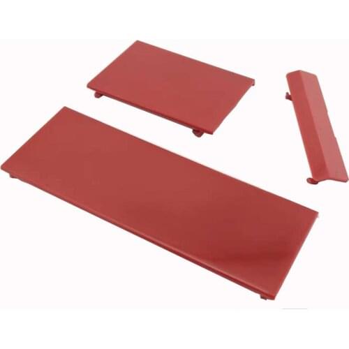 100 pcs High Quality 3 in 1 Replacement Door Slot Covers flap repair parts for Nintend Wii Console