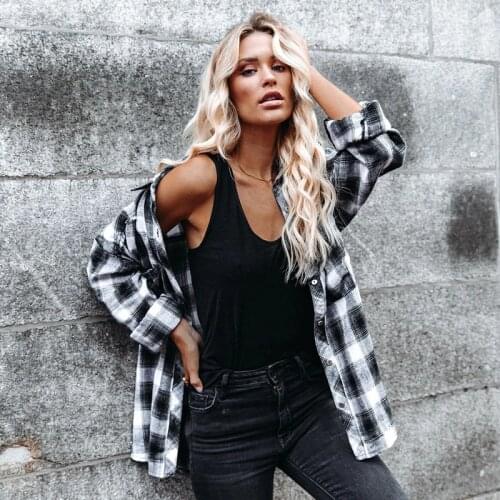 Zjaiss Women's Plaid Shirts