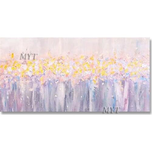 100% Hand-painted Abstract Textured Acrylic Painting Wall Art Home Decoration Oil Painting Artwork Unframed Canvas Wall Picture