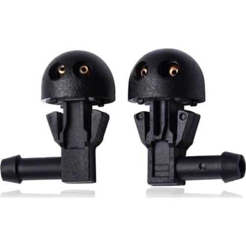 2PCS Front Front Windshield Washer Nozzles For Peugeot 206 / 207 Auto Replacement Parts (Left/ Right Set)
