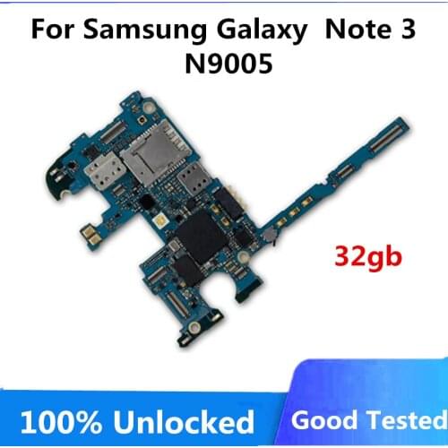 32gb Original Europe Version for Samsung Galaxy Note 3 N9005 Motherboard,Unlocked Note 3 N9005 Mainboard with full Chip