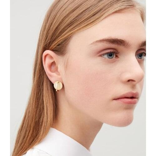 ALYXUY Women's Silver Earrings