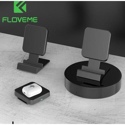 FLOVEME Qi Wireless Charger Stand 15W Fast Charging For iPhone 12 11 USB Qi Charging Pad Mobile Phone Stand For Xiaomi Samsung