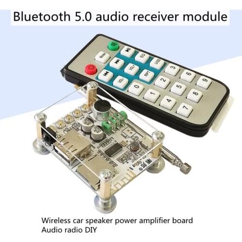 Wireless Bluetooth 5.0 Audio Receiver Module U Disk Play Card Audio Amplifier