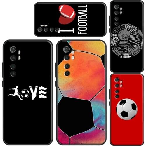 Football Soccer Ball Case For Xiaomi POCO F2 Pro X3 NFC F1 Mi 10 Ultra Note 10 Lite Mi 9T 10 Pro 9 8 Max3 A3