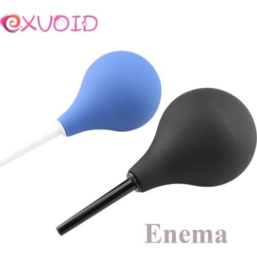 EXVOID Anal Cleaning Tube Enema Hygiene Attachment Vagina Anal Cleaner Adult Products Anal Sex Toys for Women Men Gay 89ML