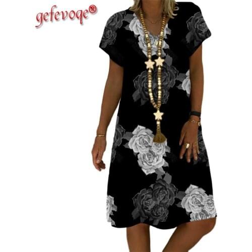 Летние платья бохо Gefevoqe China At AliExpress