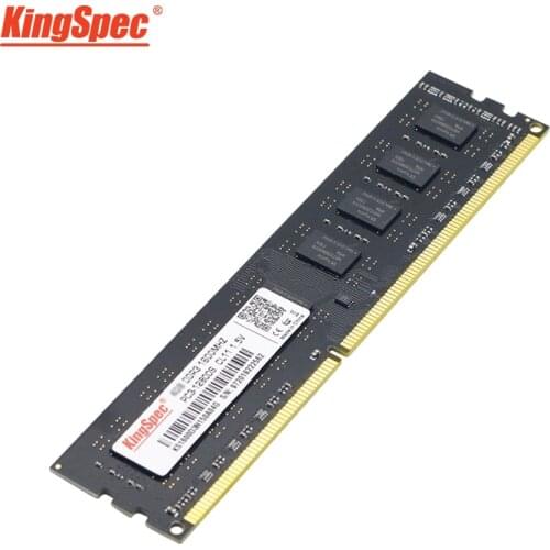 KingSpec ddr3 8GB 4GB Memoria Ram DIMM Module Rams For Desktop PC ddr 3 1600MHz ram ddr3 4gb 8gb desktops Computer accessories