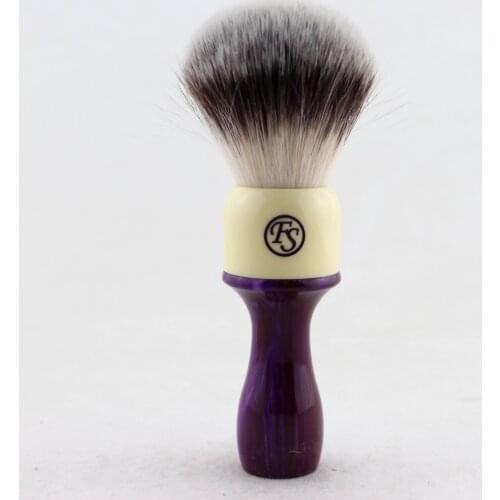 "FS"-24MM G4 Synthetic Fiber Shaving Brush Pink Handle+FREE STAND+FREE SHIPPING