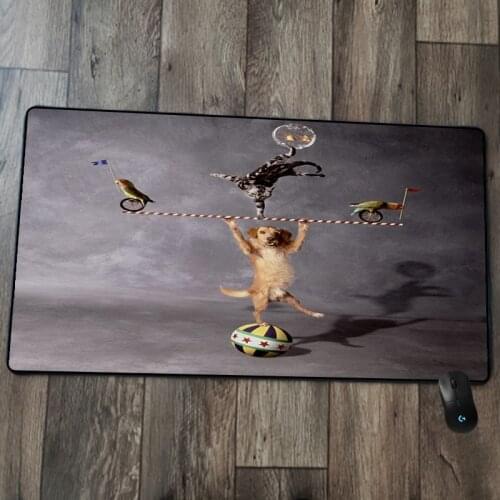 Mouse Pad Humorous Tricky Gaming Accessories Pc Gamer Desk Mat Desk Decoration Kawaii Mouse Mat Xxl Sublimation Blanks Computer