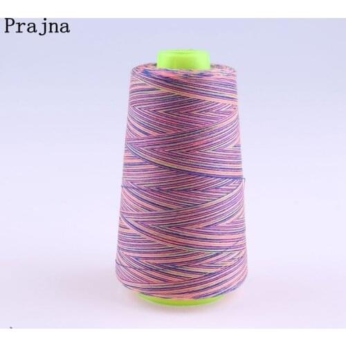 Prajna 3000Y 40S/4 Multi Color Professional Sewing Thread Hand Quilting Embroidery Threads Stitching Polyester DIY Sewing Tools
