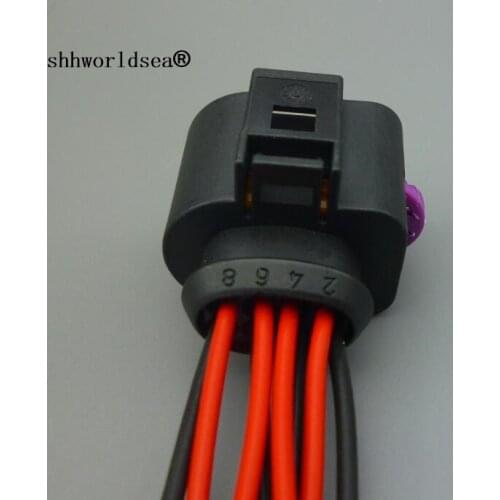 Shhworldse Connector Auto Electric Plug Harness Wire 8P 1J0973714 For VW Golf Jetta Passat For Audi A4 A5 A6 A8 TT Q5 2009-2013