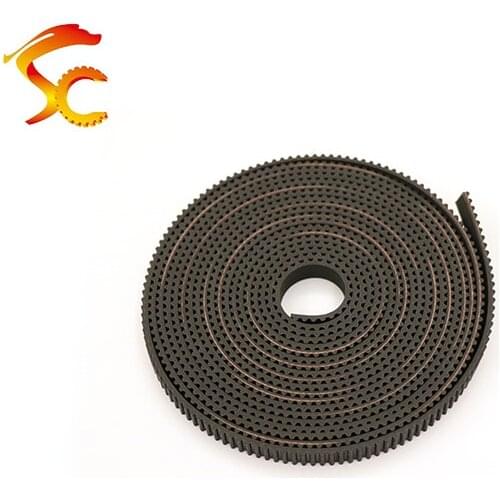 High quality 5Meters/lot GT3 9mm width open ended rubber timing belt for laser engraving CNC machines Free shipping(3GT 9MM)