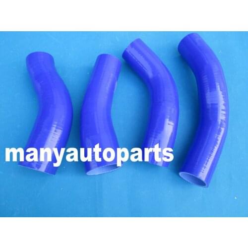 Silicone Intercooler Hose Kit for Nissan Fairlady 300ZX Z32 Turbo 4 Pcs BLUE