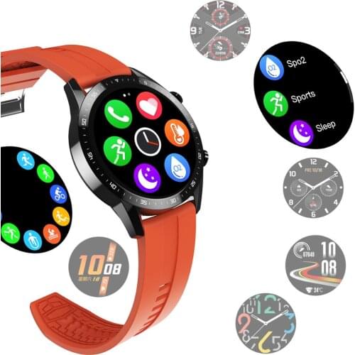 Smart Watch Men Heart rate monitoring IP67 Waterproof Smartwatch Full touch screen Fitness Sports Bracelet Watches For Men