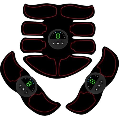 Muscle Stimulator Ems Wireless Buttocks Hip Trainer Abdominal ABS Stimulator Fitness Body Slimming Arm Massager