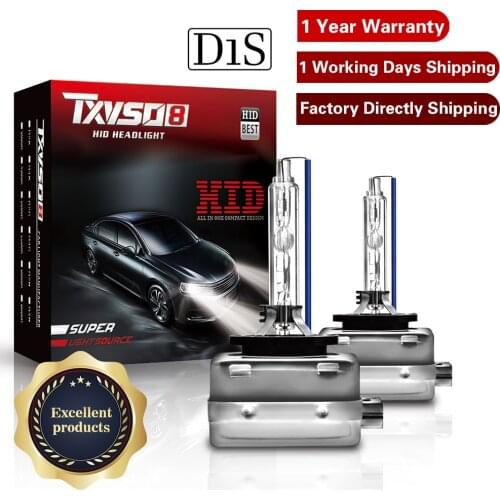 TXVSO8 Super Bright D1S Xenon Bulbs 35W 55W Universal D2S D3S D4S D8S HID Headlights 3000K 4300K 5000K 6000K 8000K Car Lights
