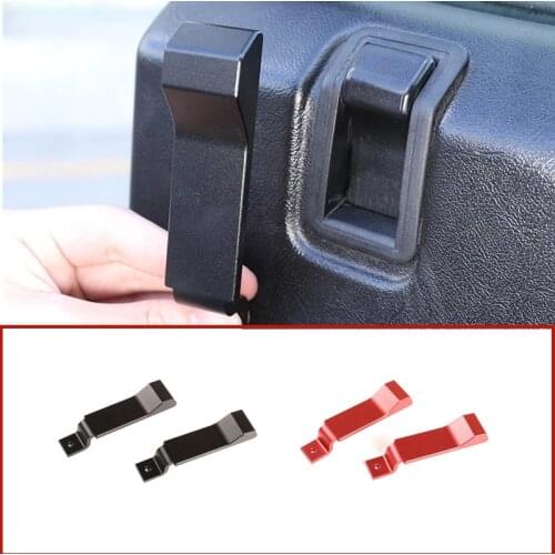 Car Internal Door Latch Handle Decoration Frame Cover Defender Fit For Land Rover Defender 90 110 130 2004-2018 Auto Accessories