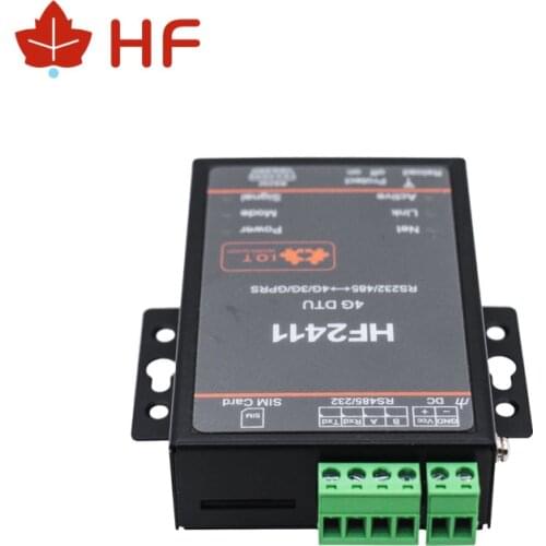 High Flying HF2411 4G DTU Module Bidirectional Transparent Transmission 485/232 Wireless Data Transmission Equipment HF2411 DTU
