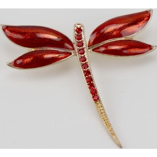 YuanShuo Dragonfly Brooches For Clothes