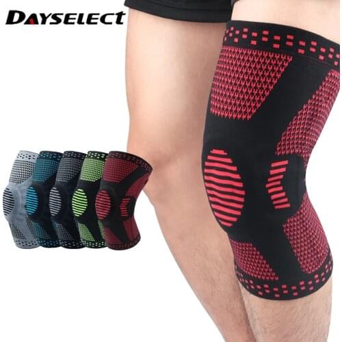 1PCS Upgrad Pressurized Kneepad Elastic Knee Pads Patella Support Basketball Running Protector Volleyball arthritis Brace