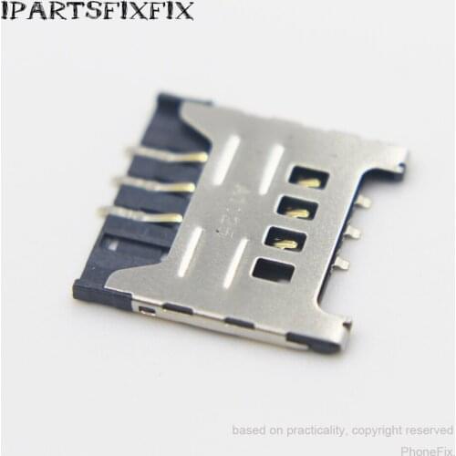 10pcs/lot Good Quality Brand New Sim Card Socket Reader For Samsung i9000 I9003 I8700 S5360 S5570 I9220 N7000