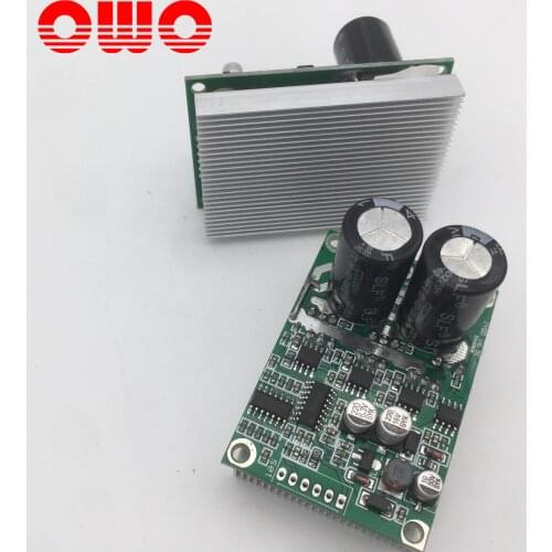 2 pcs 36-72V Original JUYI Tech JYQD-V6.5E bldc motor driver board with heatsink for sensorless brushless DC motor