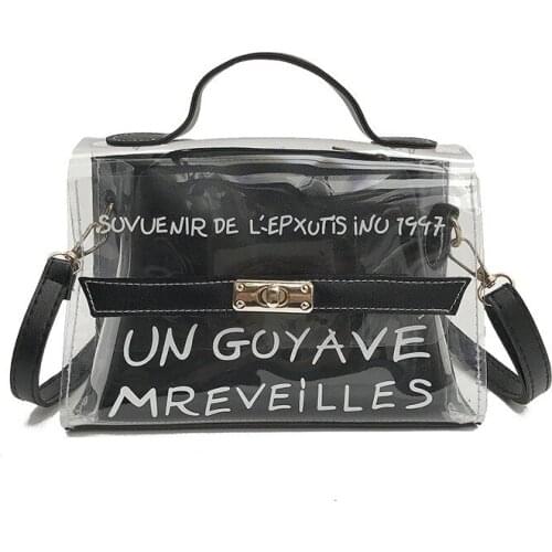 2020 New Women Handbag High Quality Transparent Bag women bag Clear Bag bolsa feminina Shoulder Bag Crossbody bag sac main femme