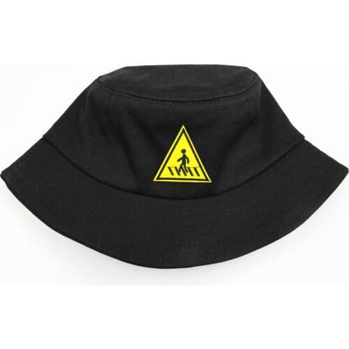 2021 Road Embroidery Cotton Bucket Hat Fisherman Hat Outdoor Travel Hat Sun Cap Hats for Men and Women 164