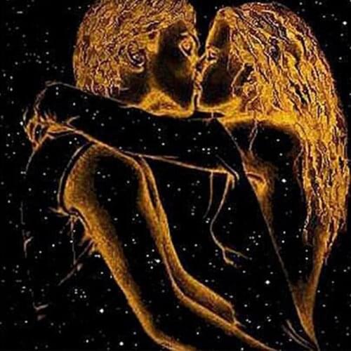 5D DIY diamond painting Lover Cross Stitch diamond embroidery landscape Diamond Mosaic Resin of picture home decoration painting