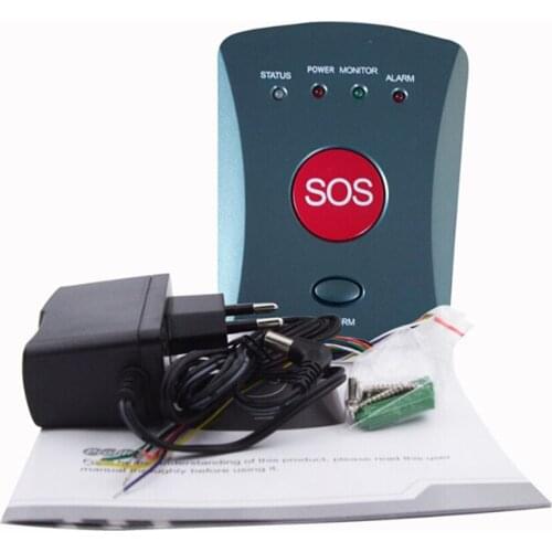 Wireless GSM Home Alarm System SOS Emergency Safety Alarm Remote Control Elderly Emergency alert With Panic Button