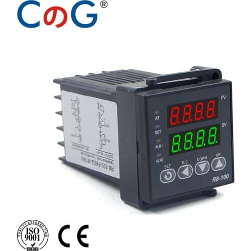 CG 48*48mm 600 800 Degree Input K J PT100 0-10V 4-20mA PID Output SSR Relay 110V-220V 24V 380V Thermostat Temperature Controller