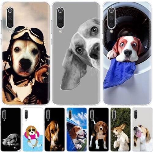 Beagle Dog Phone Case for Xiaomi Redmi Note 9S 8T 8 7 8A 7 7A 6A 4X S2 MI 10 9 8 CC9 Lite F1 Pro Fashion Cover Capa