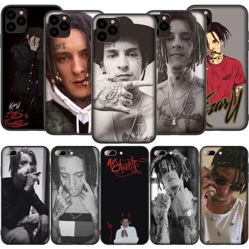 T107 Kizaru Rapper Russia Silicone Soft Case for iPhone 12 Mini 11 Pro XS Max XR X 8 7 6 6S Plus 5 5S SE 2020