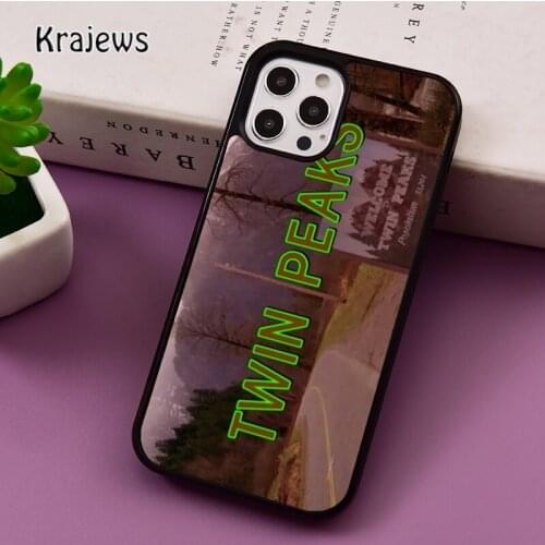 TV Series Twin Peaks Dale Cooper phone Case For iPhone 5 SE 2020 6S 7 8 Plus 12 mini 11 Pro X XR XS Max Samsung S8 S9 S10 Cover