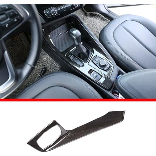 For BMW X1 F48 2016-2018 For BMW X2 F47 2018 LHD Car Accessories ABS 1 Pcs Console Gear Shift Decoration Cover Trim 1 Pcs