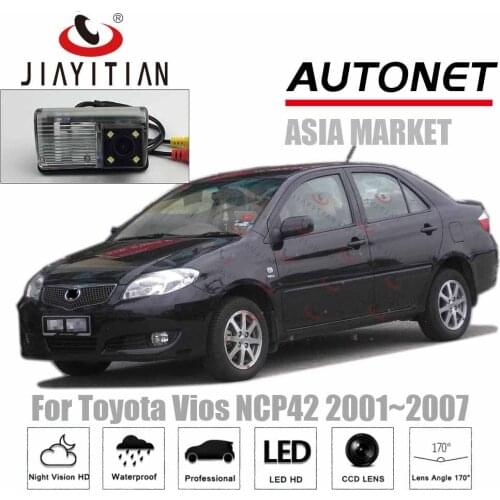 JiaYiTian rear view camera For Toyota Vios XP40 NCP42 2002 2003 2004 2005 2006 2007 2008 CCD Backup Camera license plate camera