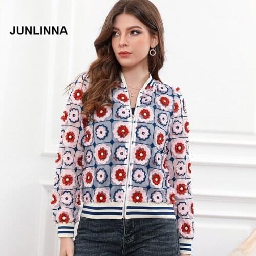Женские осенние куртки JUNLINNA China At AliExpress